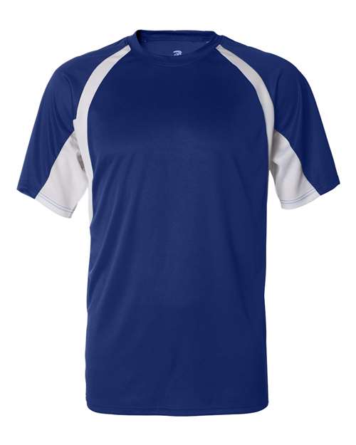 Men's B-Core Hook T-Shirt - Royal/ White Front