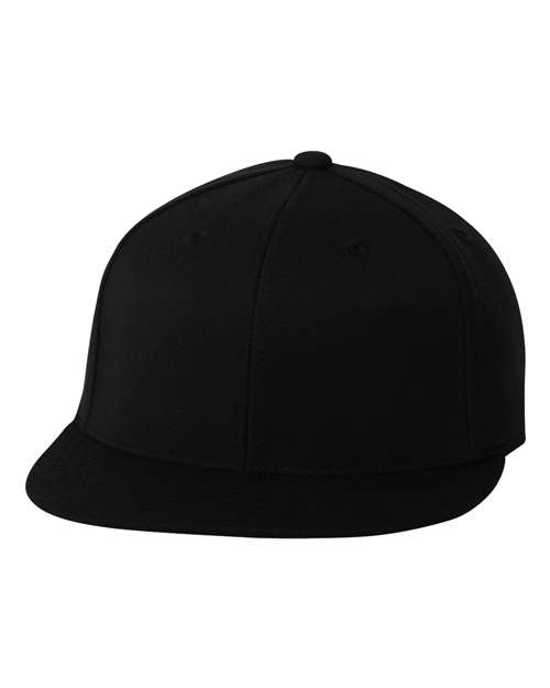 210® Flat Bill Cap - Black Front