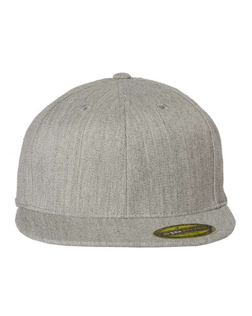 210® Flat Bill Cap - Heather Grey Front