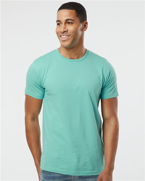 Unisex Fine Jersey Tee - Texas Orange Front