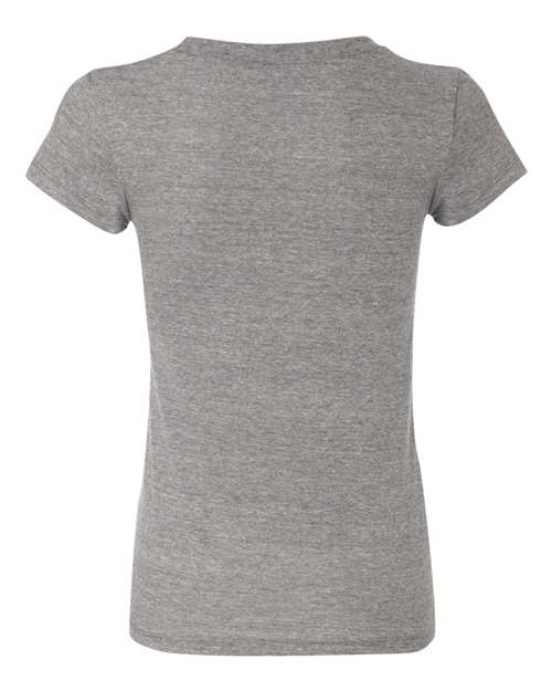 Women's Triblend Tee - Grey Triblend Back