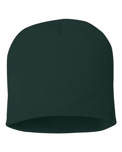 8" Beanie - Forest Back