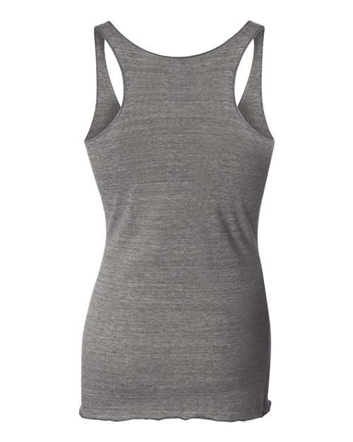 Women's Triblend Racerback Tank - Grey Triblend Back