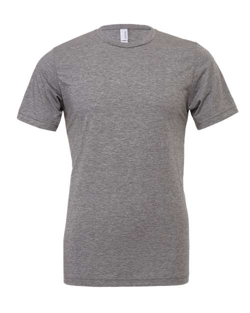 BELLA + CANVAS Triblend Tee - Grey Triblend Front