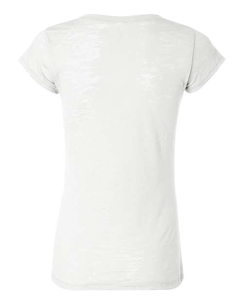 Women's Burnout Tee - White Back