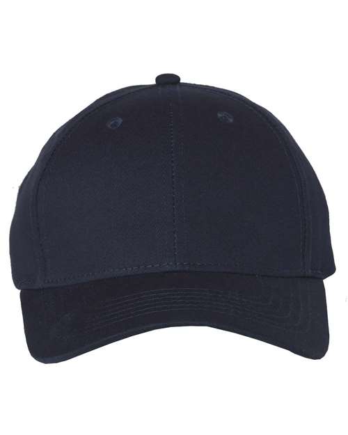 Cotton Twill Cap - Navy Front