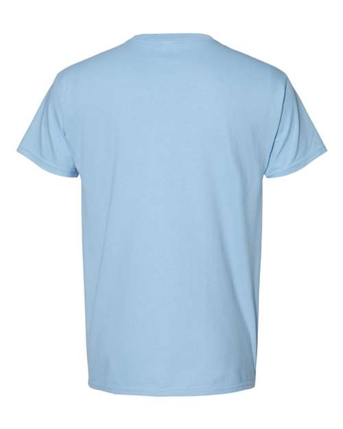 Unisex Essential-T T-Shirt - Light Blue Back