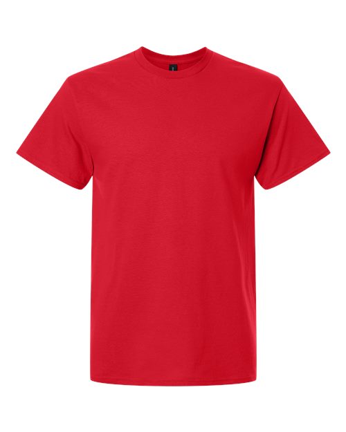 Gildan Unisex Heavy Cotton™ T-Shirt - Red Front
