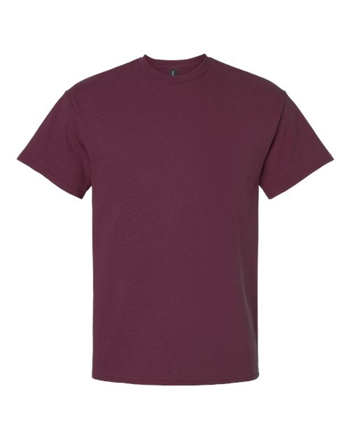 Gildan Unisex Ultra Cotton® T-Shirt - Maroon Front