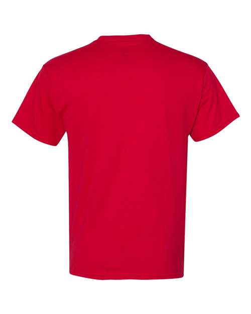 Unisex EcoSmart® T-Shirt - Deep Red Back