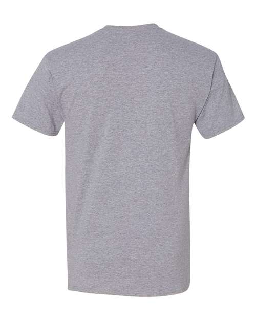 Unisex Dri-Power® 50/50 Pocket T-Shirt - Oxford Back