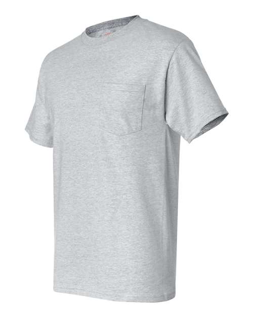 Hanes Unisex Beefy-T® Pocket T-Shirt - Side