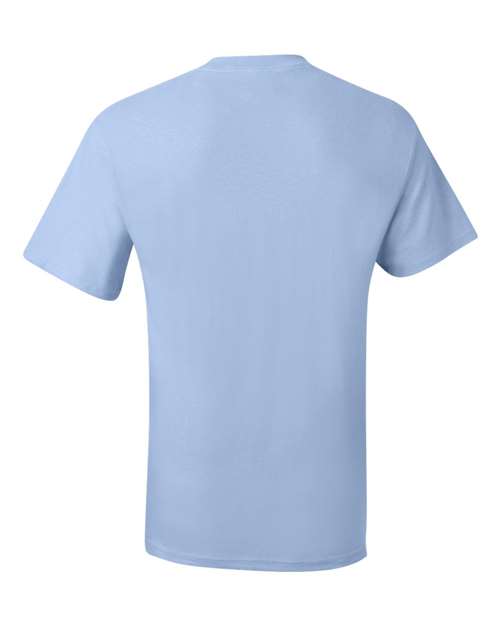 Men's Beefy-T® Pocket T-Shirt - Light Blue Back