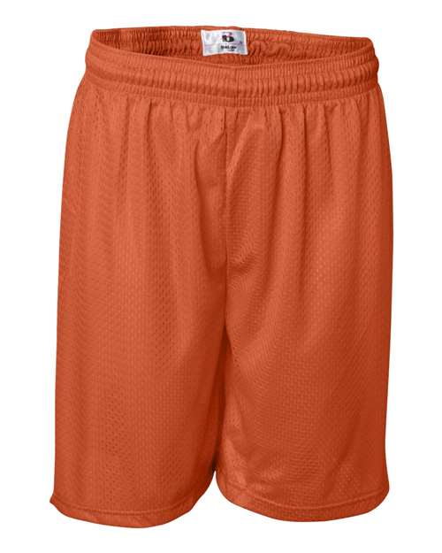 Men's Pro Mesh 7" Shorts - Burnt Orange Front