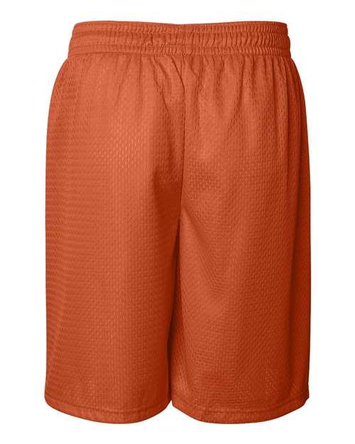 Men's Pro Mesh 9" Shorts - Burnt Orange Back