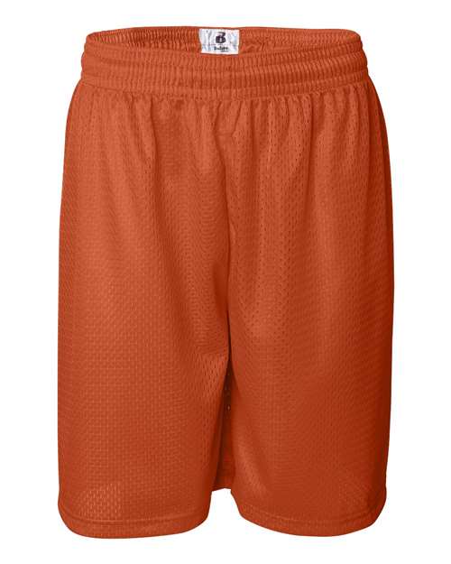 Men's Pro Mesh 9" Shorts - Burnt Orange Front