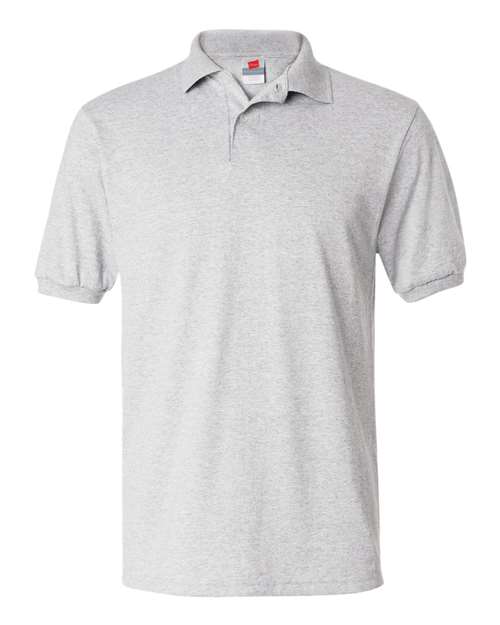 Men's EcoSmart® Jersey Polo - Ash Front