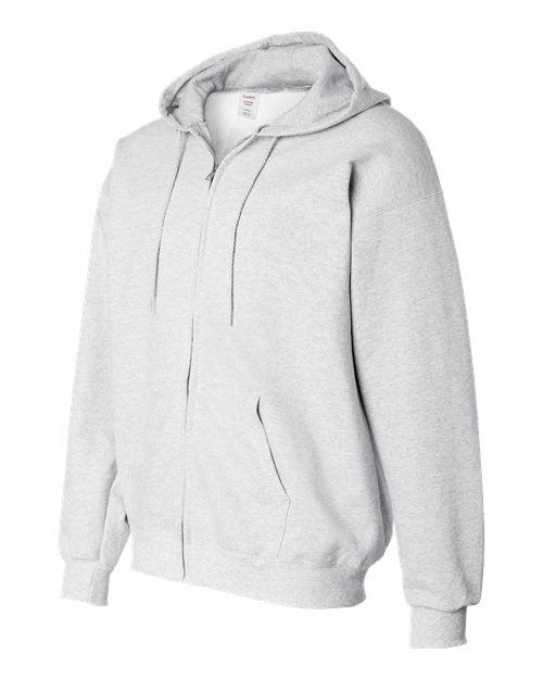 Hanes Unisex Ultimate Cotton® Full-Zip Hooded Sweatshirt - Side