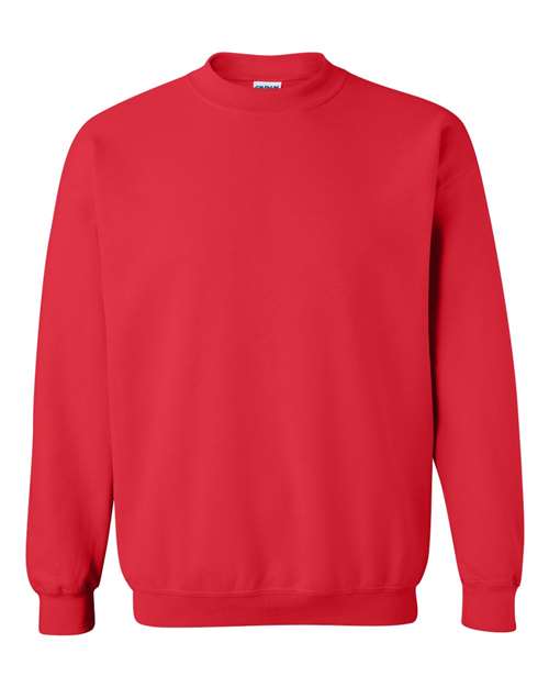 Gildan Unisex Heavy Blend™ Crewneck Sweatshirt - Red Front