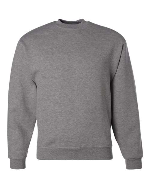 Unisex Super Sweats NuBlend® Crewneck Sweatshirt - Oxford Front