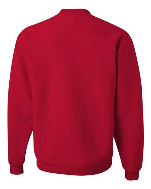 Unisex Super Sweats NuBlend® Crewneck Sweatshirt - True Red Back
