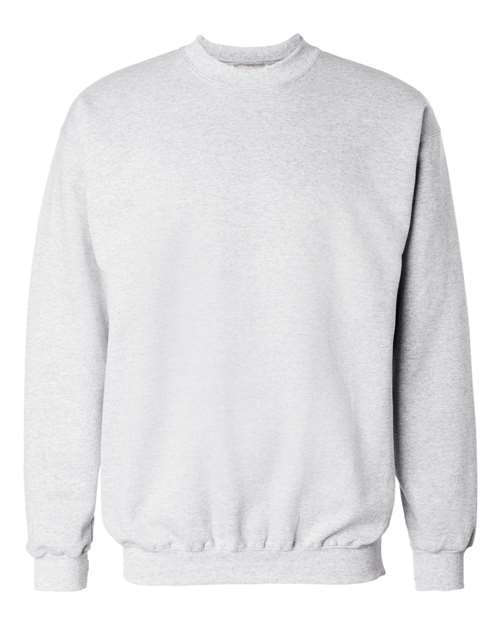 Hanes Unisex Ultimate Cotton® Crewneck Sweatshirt - Ash Front