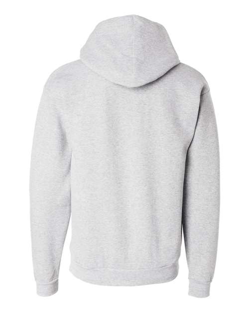 Unisex EcoSmart® Hooded Sweatshirt - Ash Back