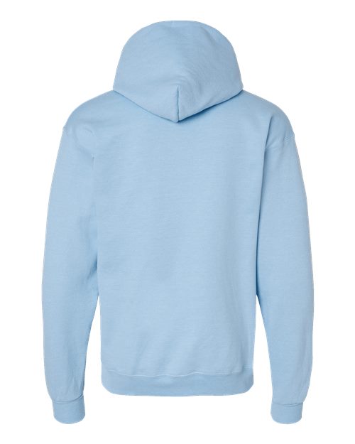 Unisex EcoSmart® Hooded Sweatshirt - Light Blue Back