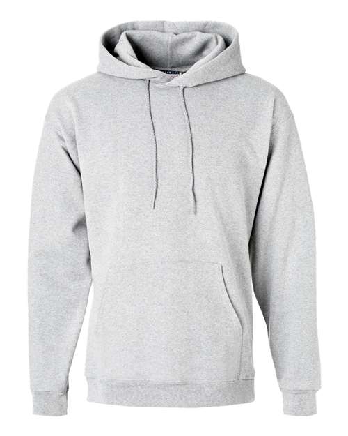 Unisex Ultimate Cotton® Hooded Sweatshirt - Ash Front