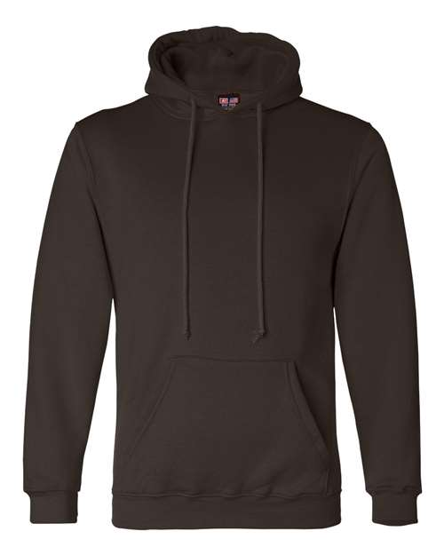 Unisex USA-Made Hooded Sweatshirt - Chocolate Front
