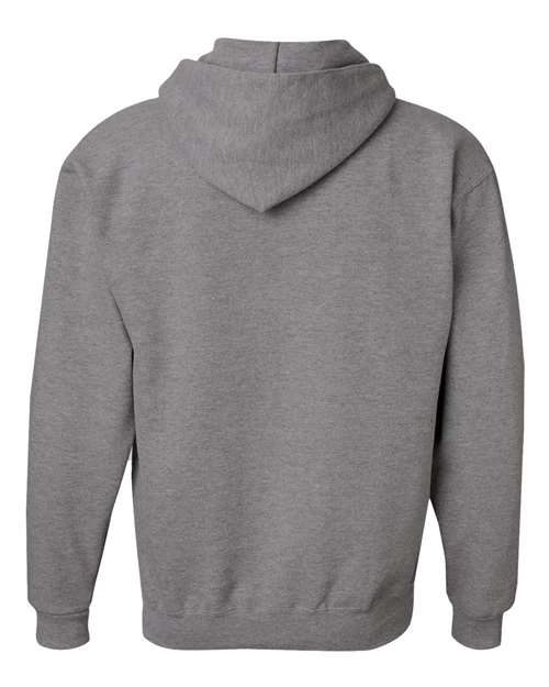 Unisex Super Sweats NuBlend® Hooded Sweatshirt - Oxford Back