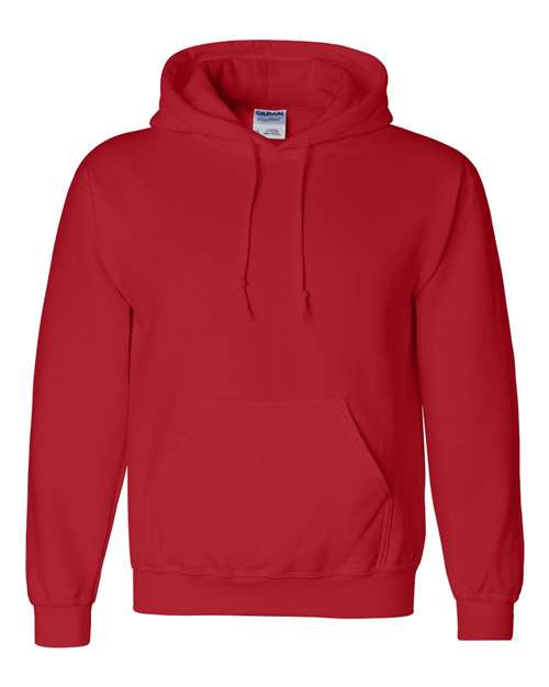Gildan Unisex DryBlend® Hooded Sweatshirt - Red Front