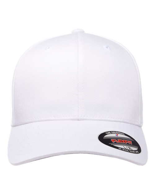 Cotton Blend Cap - White Front