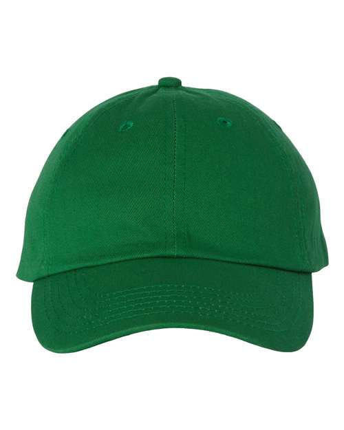 Bio-Washed Classic Dad Hat - Kelly Front