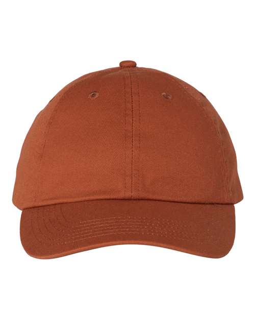 Bio-Washed Classic Dad Hat - Texas Orange Front