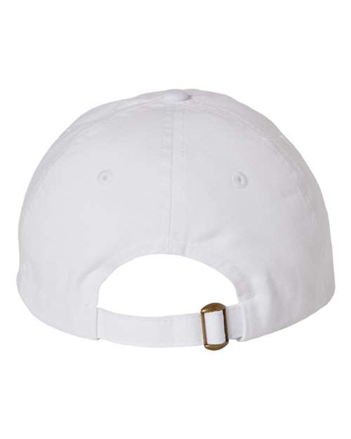 Bio-Washed Classic Dad Hat - White Back