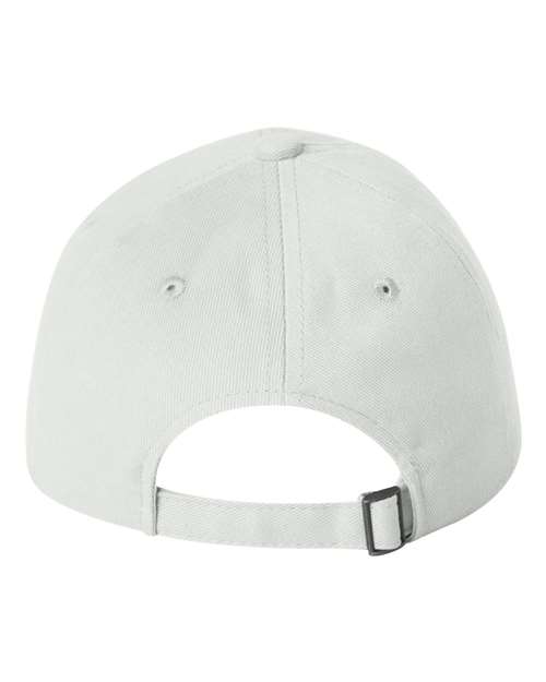 Heavy Brushed Twill Unstructured Cap - White Back