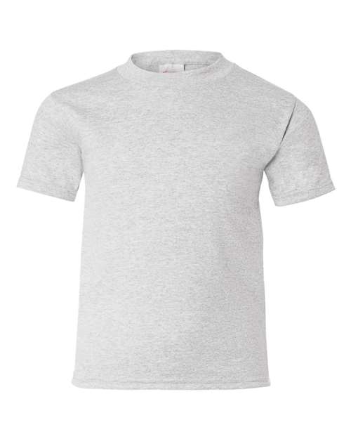 Hanes Youth EcoSmart® T-Shirt - Ash Front