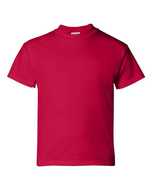 Youth Essential-T T-Shirt - Deep Red Front