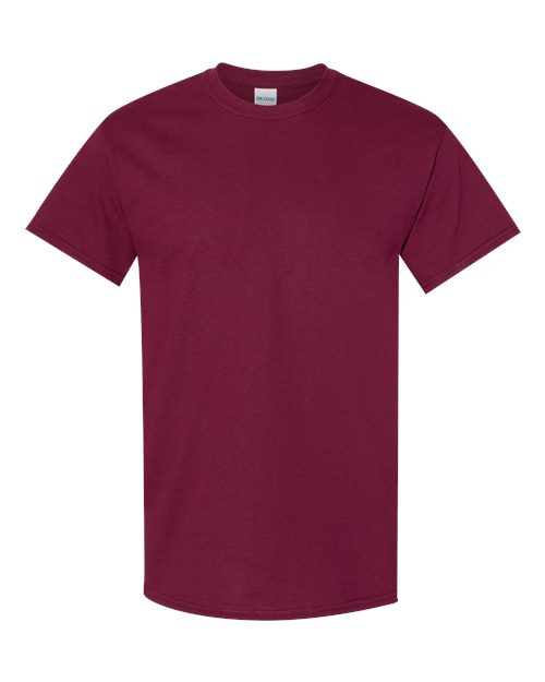Gildan Youth Heavy Cotton™ T-Shirt - Maroon Front