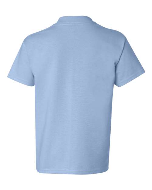 Youth Authentic T-Shirt - Light Blue Back