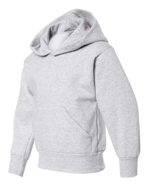 Hanes Youth EcoSmart® Hooded Sweatshirt - Side