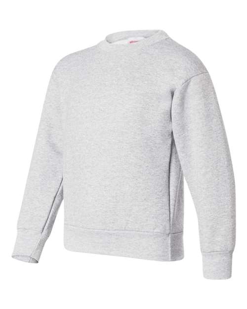 Hanes Youth EcoSmart® Crewneck Sweatshirt - Side