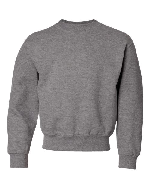 Youth NuBlend® Crewneck Sweatshirt - Oxford Front