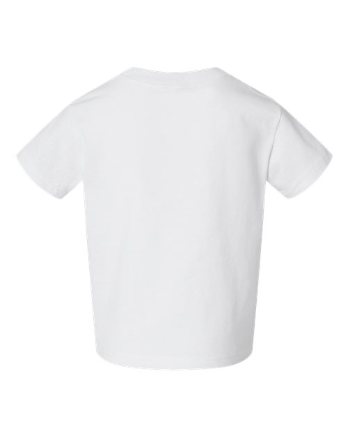 Toddler Cotton Jersey Tee - White Back