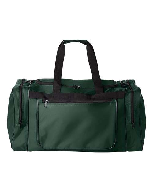 420-Denier Gear Bag - Forest Green Front