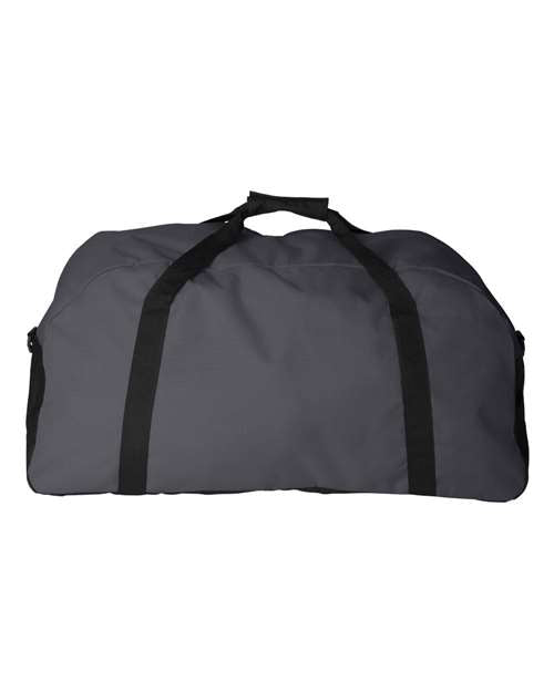 Large Ripstop Duffel Bag - Navy/ Black Back