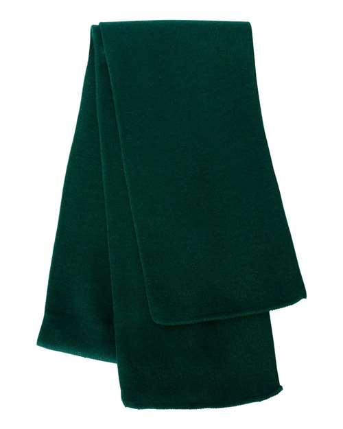 Knit Scarf - Forest Back