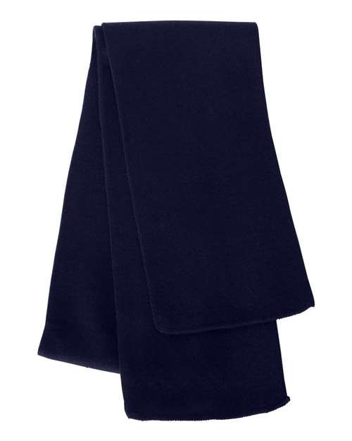 Knit Scarf - Navy Back