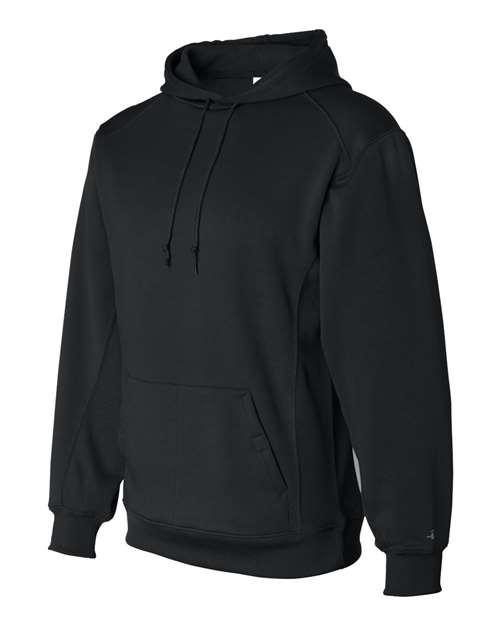 Badger Men's Performance Fleece Hooded Sweatshirt - Side